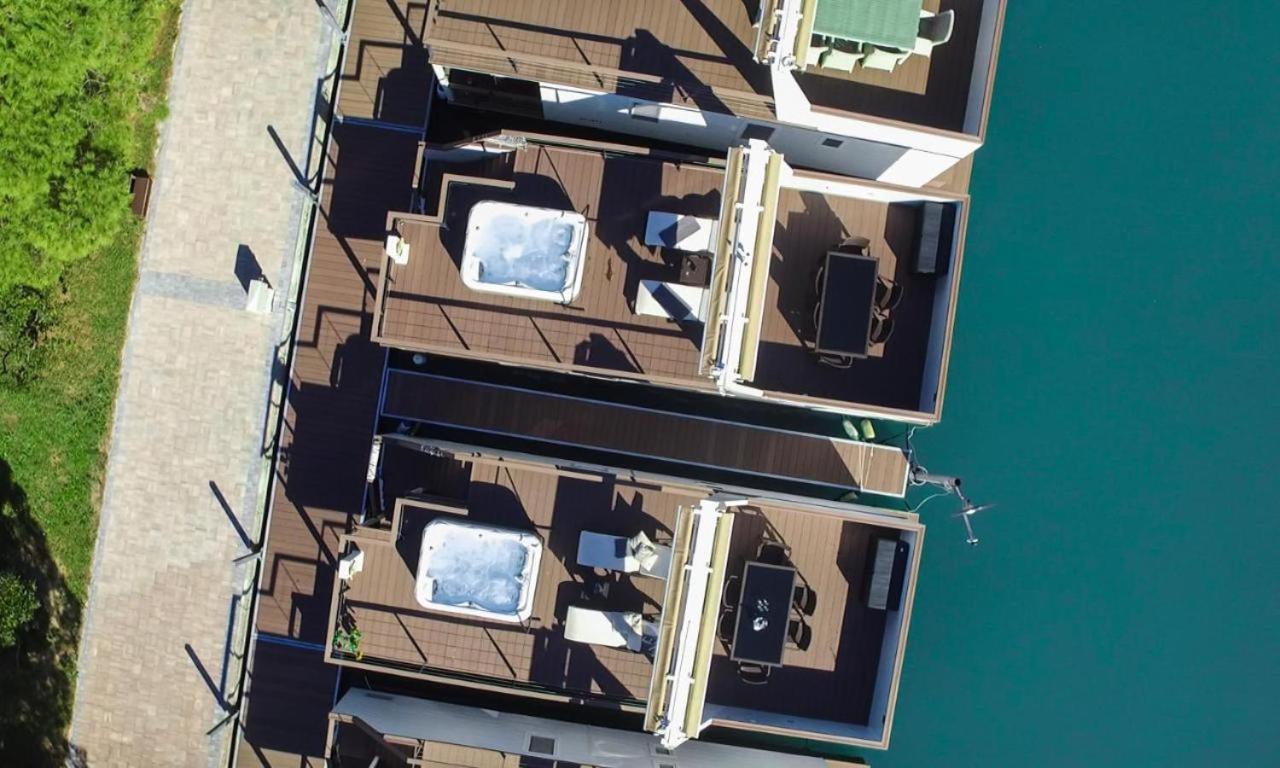Floating House Hurrea Villa Portoroz Bagian luar foto