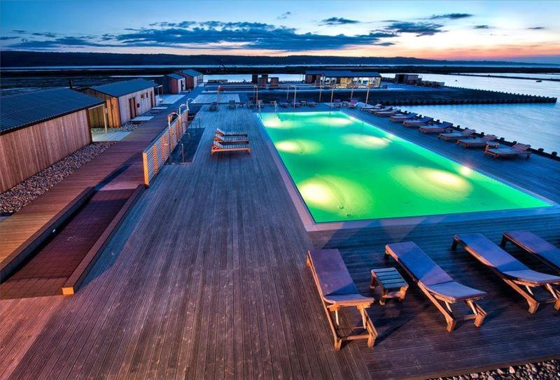 Floating House Hurrea Villa Portoroz Bagian luar foto